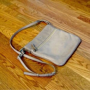 Cream colored Kate Spade lightweight leather purse